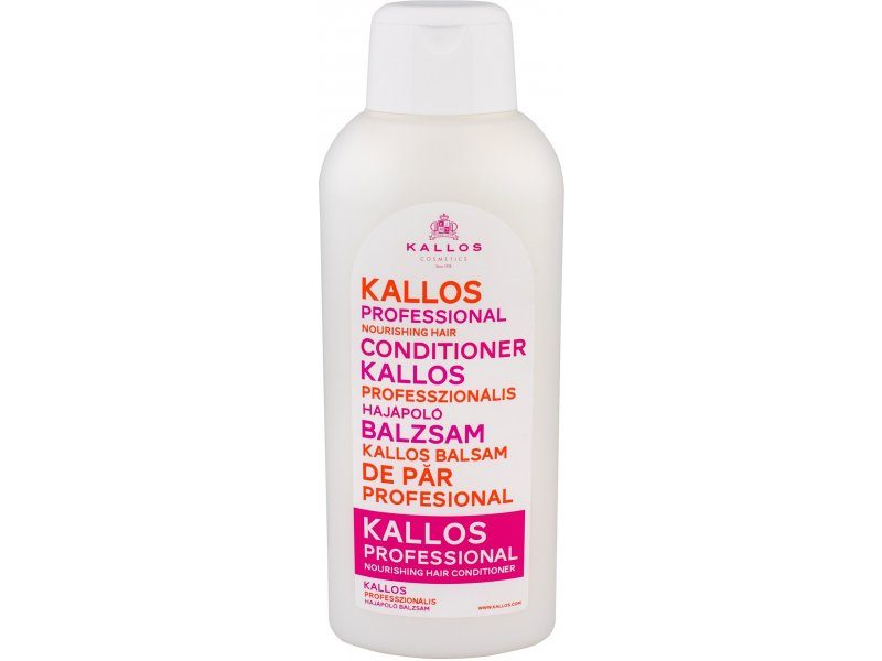 Kallos Cosmetics Balsam Nourishing 1000ml - Conditioner for Women Damaged Hair