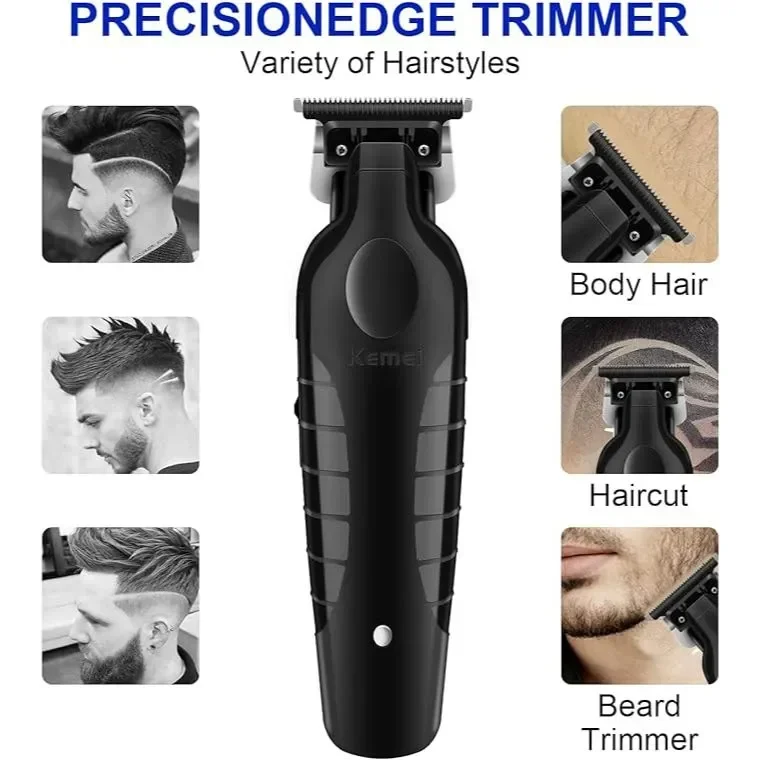 Επαγγελματική Kουρευτική Mηχανή USB Επαναφορτιζόμενη Kemei KM-2299