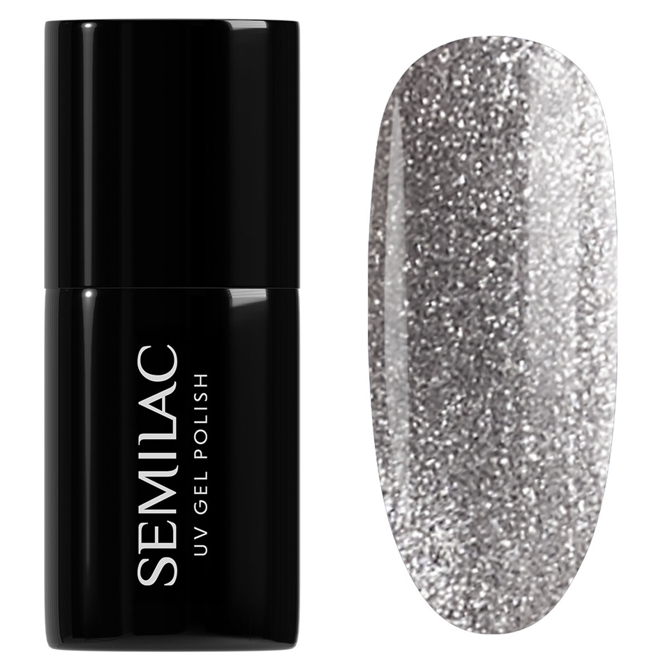 Semilac Ημιμόνιμο Βερνίκι Νυχιών 951 Silver Magnetic 7ml