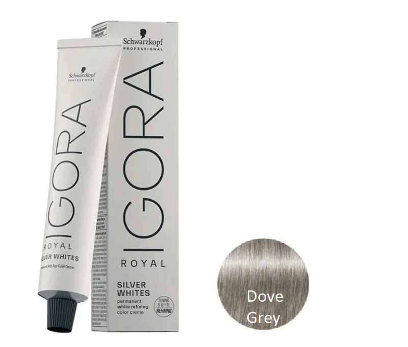 Schwarzkopf Igora Royal Silver Whites Dove Grey Medium 60ml