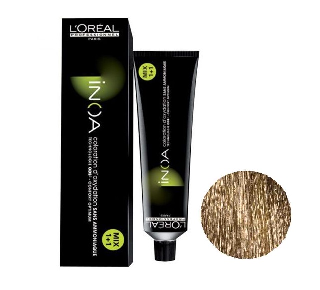 L'Oreal Inoa 8.23 Ξανθό Ανοιχτό Ιριζε Χρυσό Βαφή Μαλλιών - 60ml