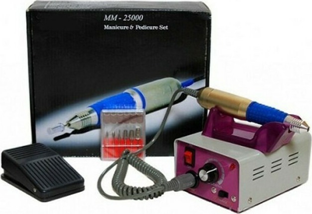 Επαγγελματικός Τροχός Νυχιών Μανικιούρ - Πεντικιούρ ΜΜ-25000 στροφών