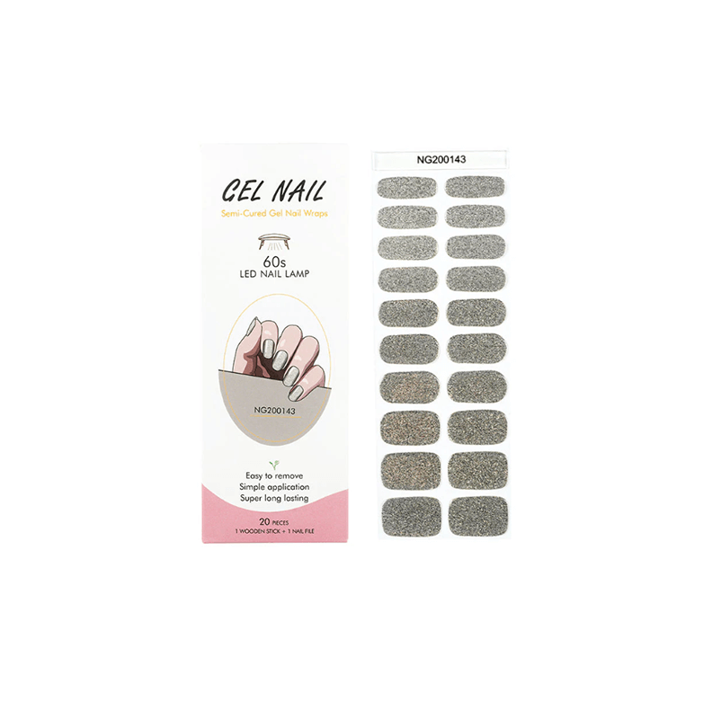 Gel Nail Wraps 20 Strips NG200143