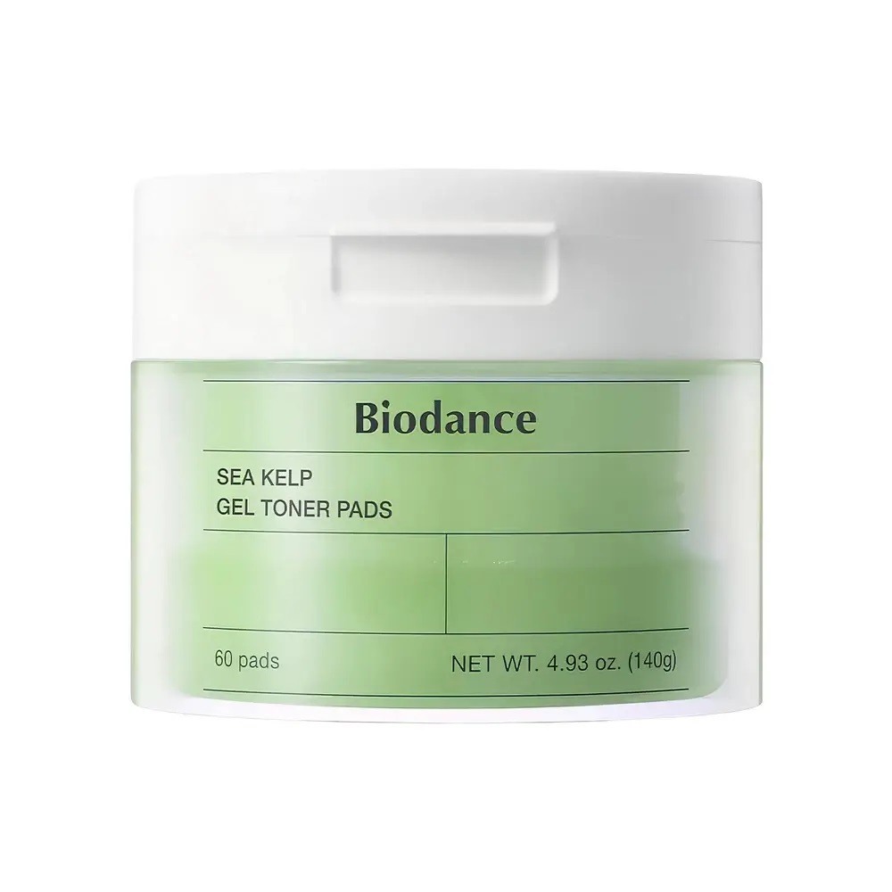 BIODANCE Sea Kelp Gel Toner Εμποτισμένοι Δίσκοι για Καταπράυνση 60 Pads 140g