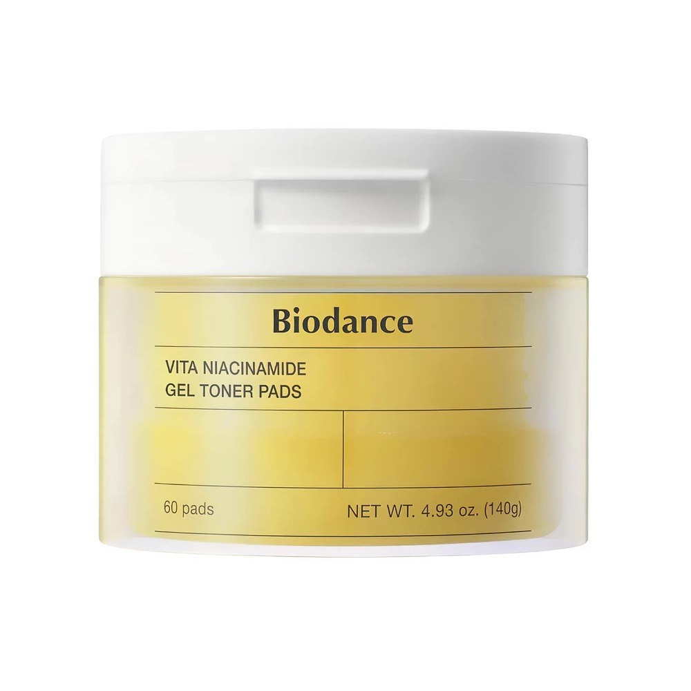 BIODANCE Vita Niacinamide Gel Toner  60 Pads 140g