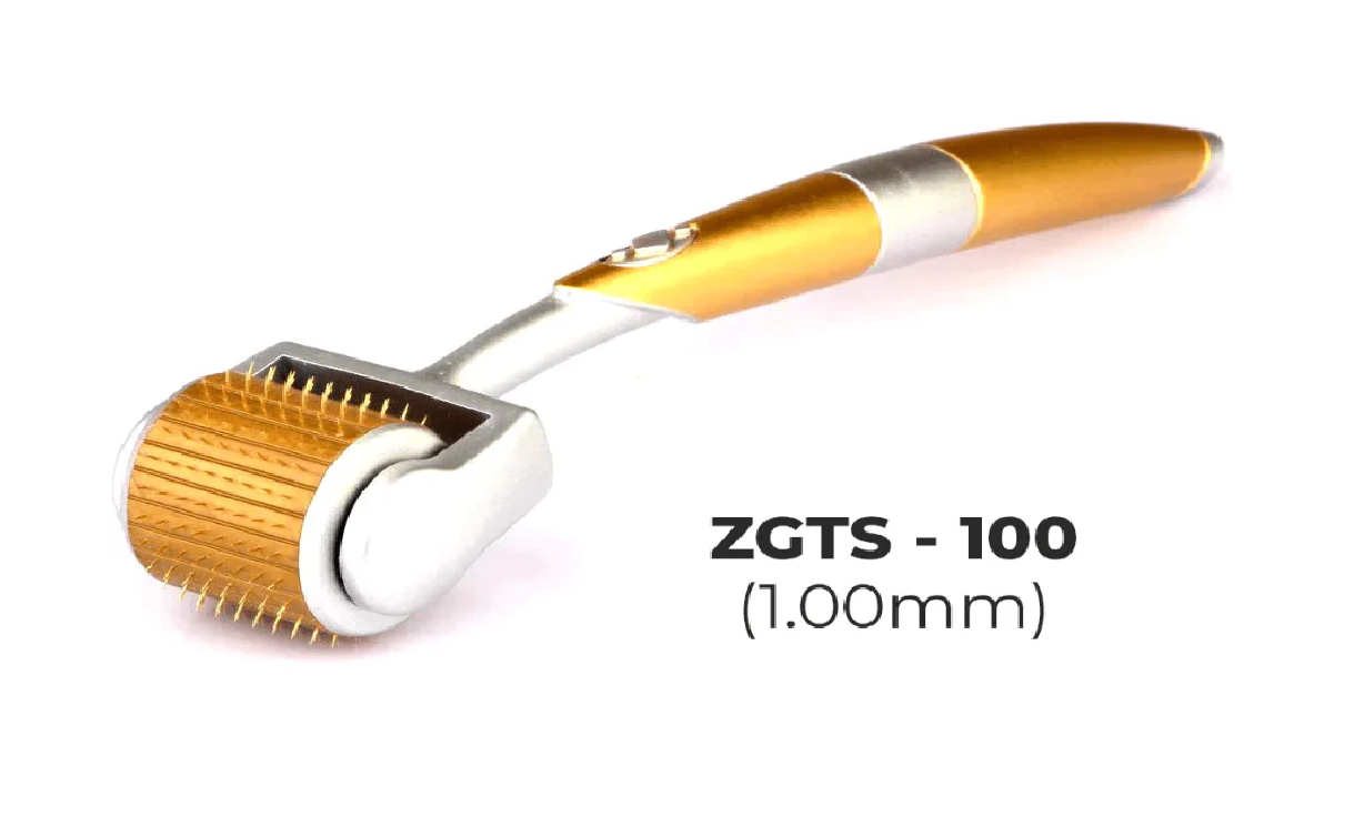 Συσκευή Μεσοθεραπείας Με 192 Βελόνες Τιτανίου 1.00mm Derma Roller ZGTS